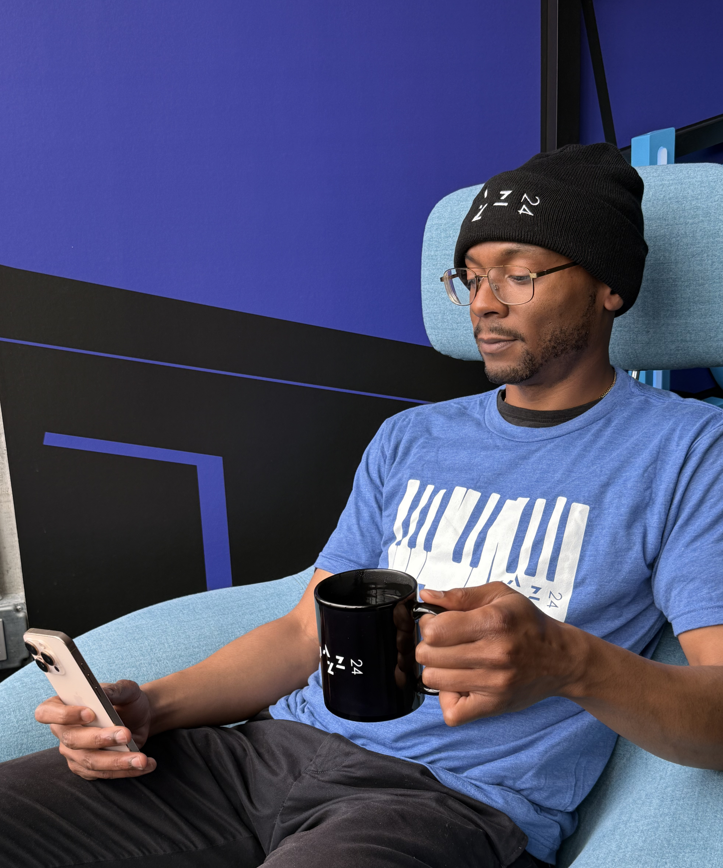Jazz24 Logo Beanie